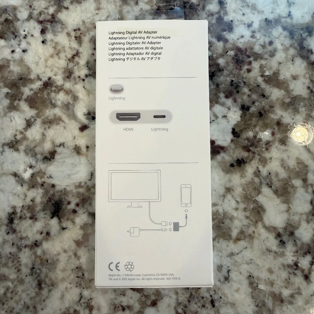 Apple Lightning Digital AV Adapter New in Box